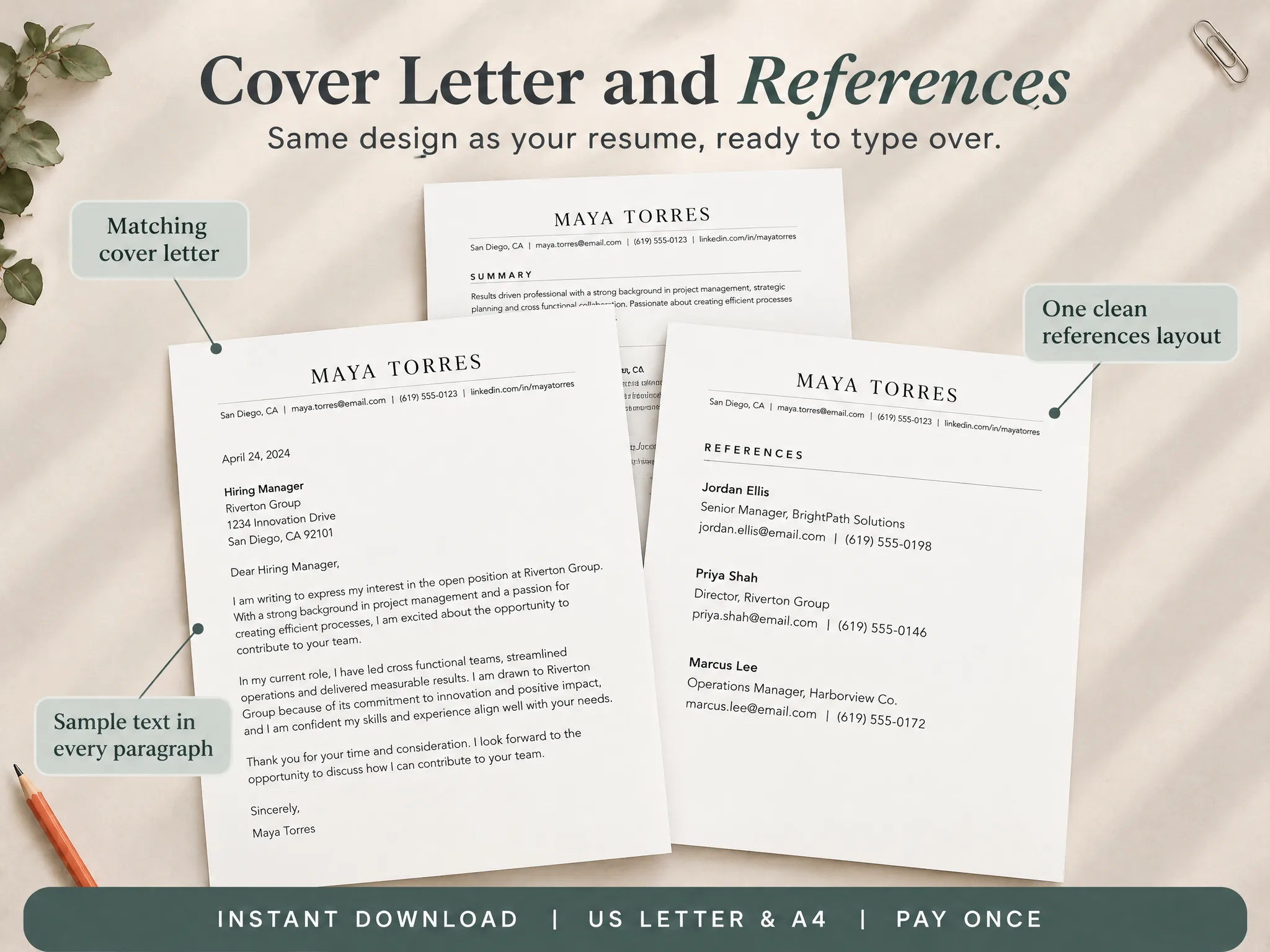 Ultimate Resume Kit: Cover letter references.webp?v=dd88553c