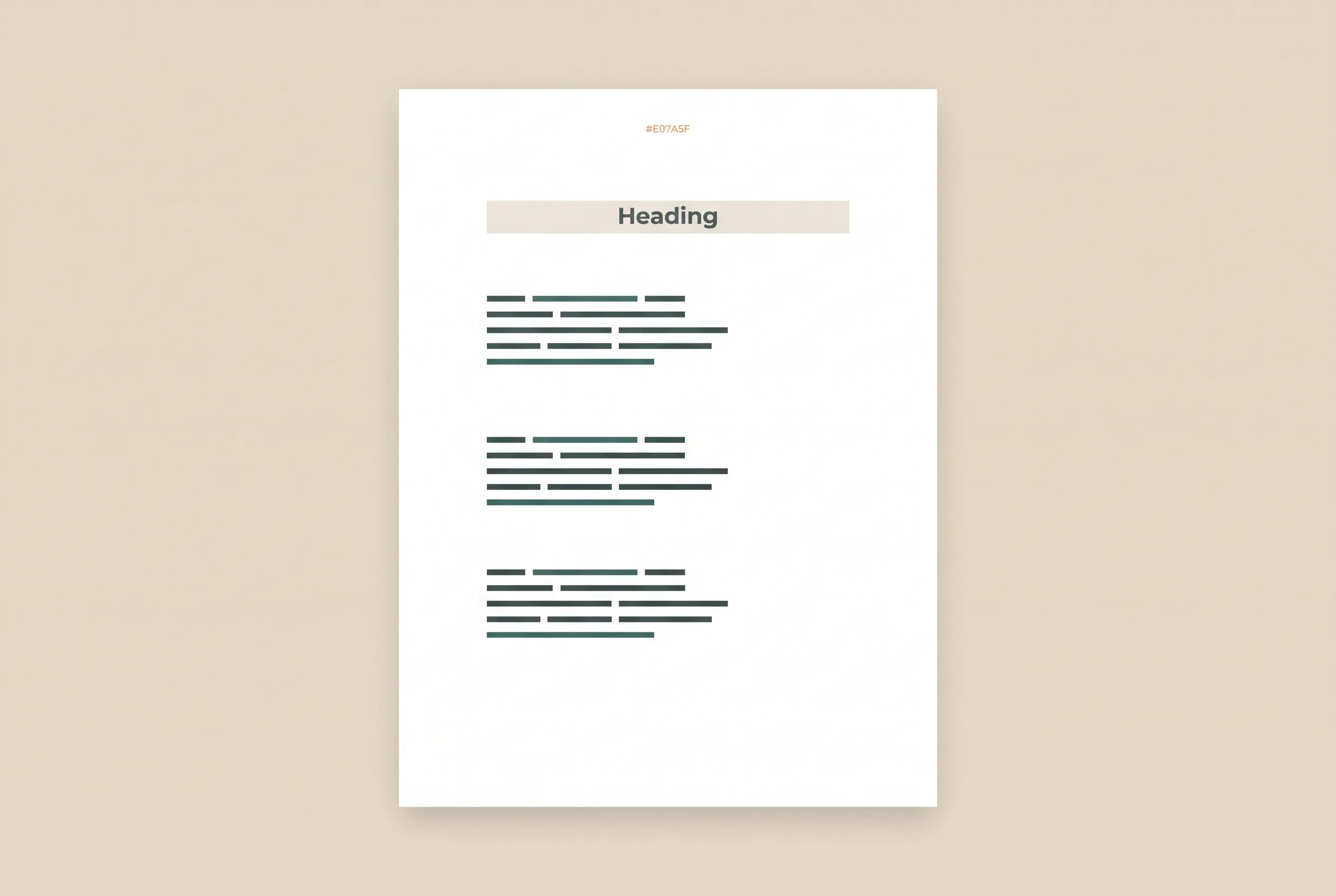 Illustrative references page layout with name, role, relationship, and approved contact fields